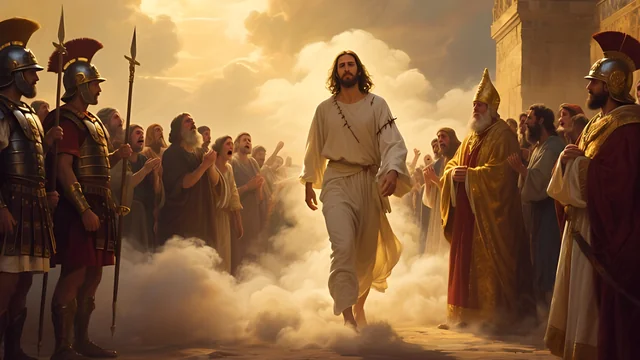 Illustration for Rev 1:7: His Devine Glory!