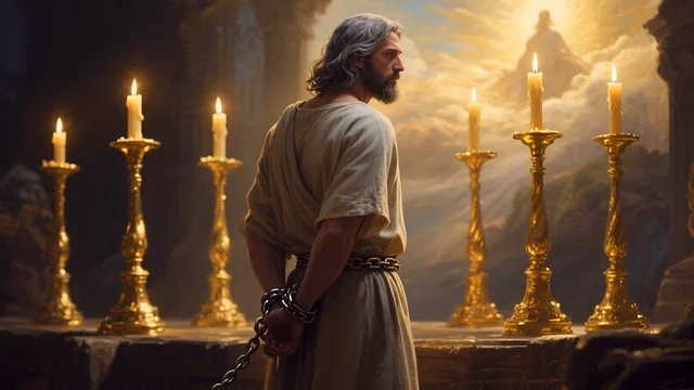 Illustration for Rev 1:12: Perfected Light!
