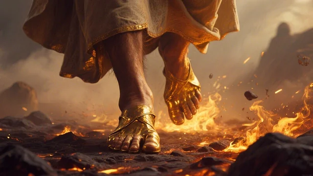 Illustration for Rev 1:15: Furnace of Atonement!