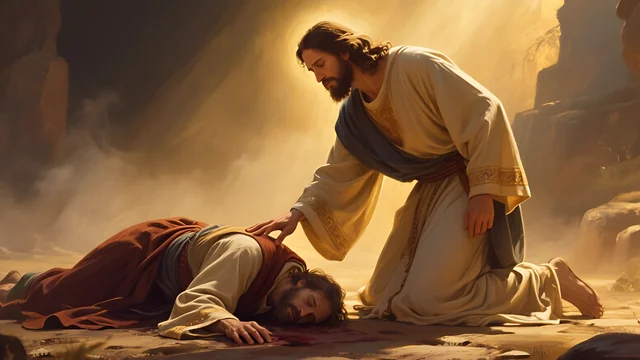 Illustration for Rev 1:17: Reassurance and Safety!