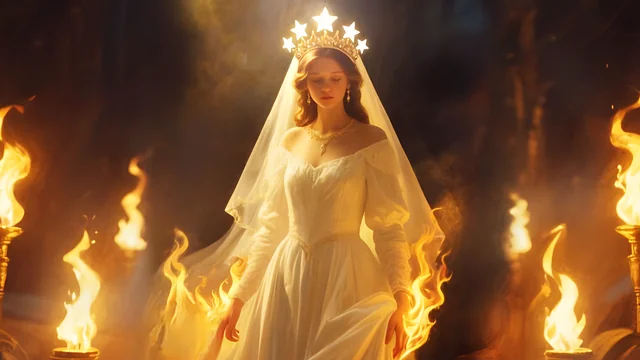 Illustration for Rev 1:20: Perfect Spirit, Perfect Light and Perfect Bride!
