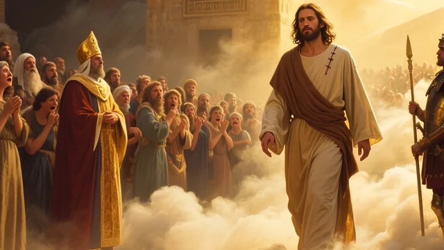 Illustration for Rev 1:7: His Devine Glory!
