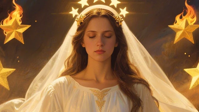 Illustration for Rev 1:20: Perfect Spirit, Perfect Light and Perfect Bride!