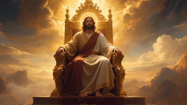 Illustration for Rev 4:2: The Throne is Set!