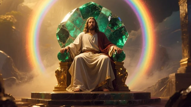 Illustration for Rev 4:3: His Pure Judgement in Love and Mercy!