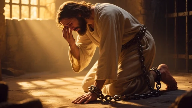 Illustration for Rev 5:4: Wept Much!