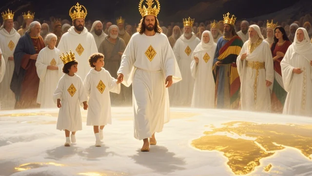 Illustration for Rev 5:10: Kings and Priests-Reign on the Earth!