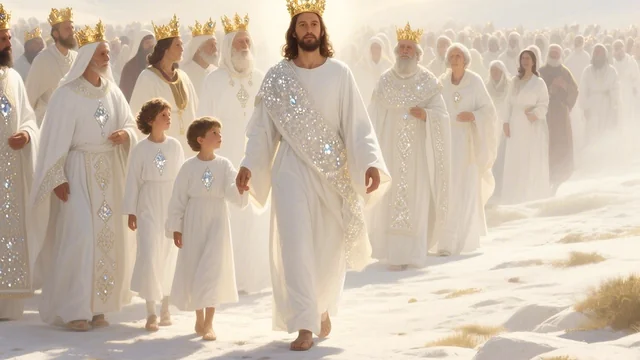 Illustration for Rev 5:10: Kings and Priests-Reign on the Earth!