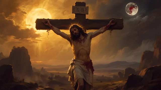 Illustration for Rev 6:12: Jesus Died!