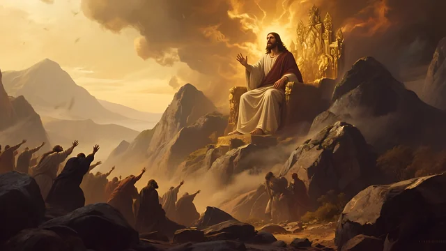 Illustration for Rev 6:16: Presence of Jesus!
