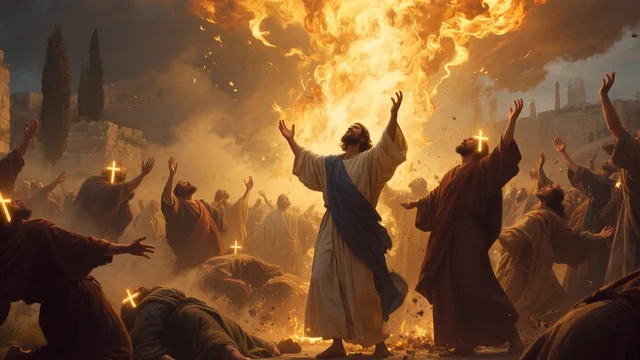 Illustration for Rev 7:3: Baptism of Holy Spirit!