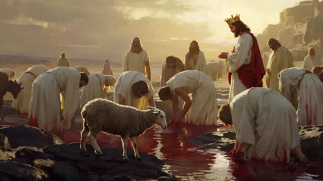 Illustration for Rev 7:14: Believers in Christ!