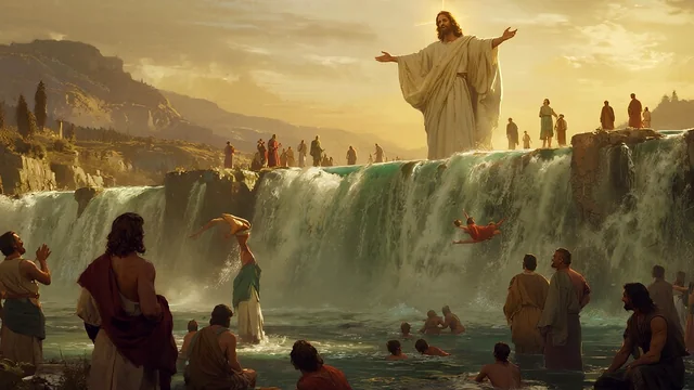 Illustration for Rev 7:16: Jesus Sustain Us!