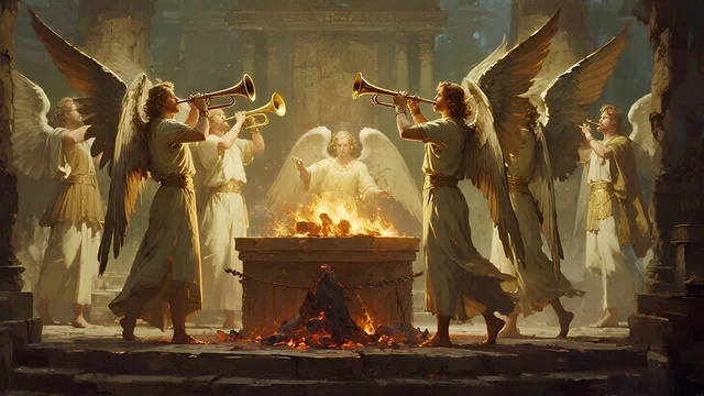 Illustration for Rev 8:6: The Declaration of Salvation!