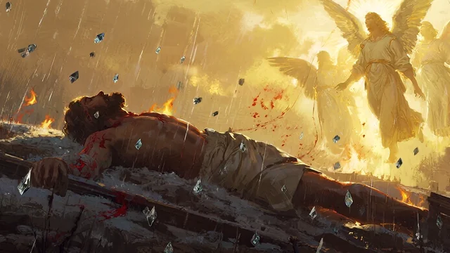 Illustration for Rev 8:7: Judgement and Grace!