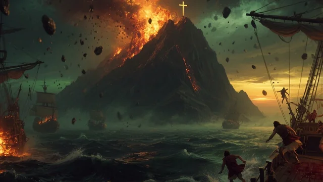 Illustration for Rev 8:9: Strongholds Broken!