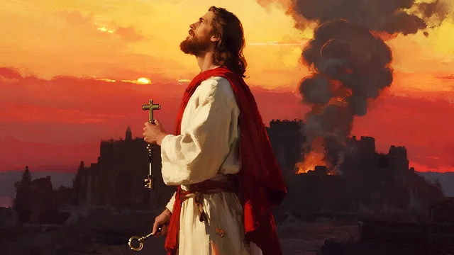 Illustration for Rev 9:2: Atonement Done!