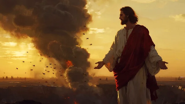 Illustration for Rev 9:3: God Glory is Out!