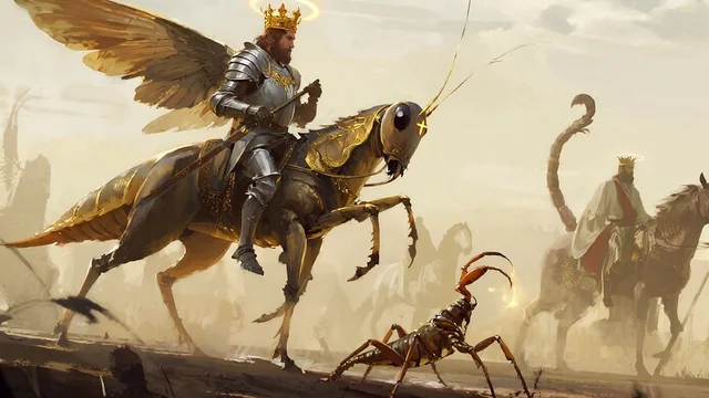 Illustration for Rev 9:7: The Unified Fight!