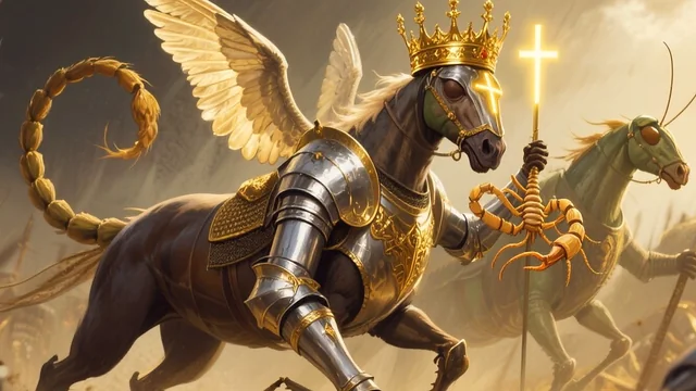Illustration for Rev 9:7: The Unified Fight!