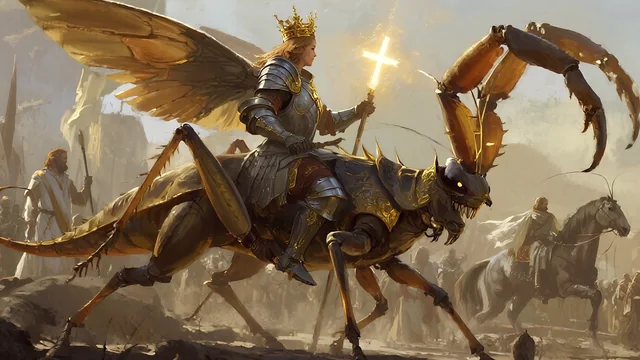 Illustration for Rev 9:8: Glory with Power!