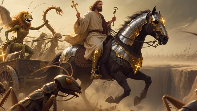 Illustration for Rev 9:11: Christ Domain!