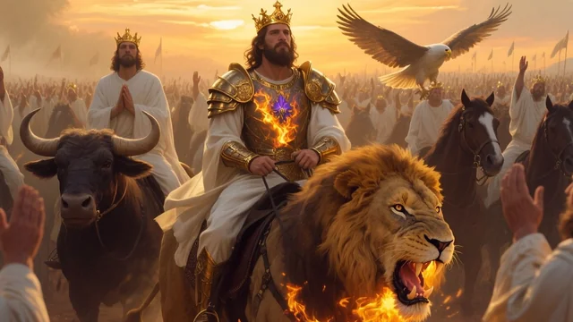 Illustration for Rev 9:18: Church in Victory!