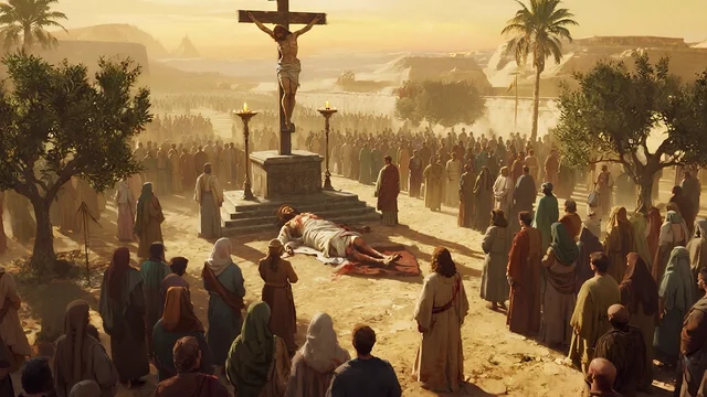 Illustration for Rev 11:9: Jesus