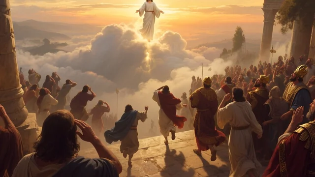 Illustration for Rev 11:12: Jesus Glorification!