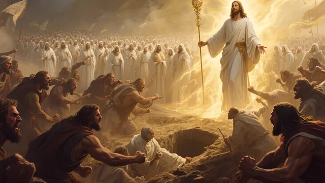 Illustration for Rev 11:18: Judgement Day!