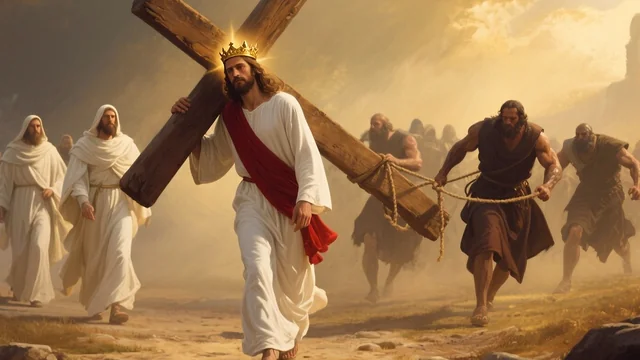 Illustration for Rev 12:11: His Blood – His Word!