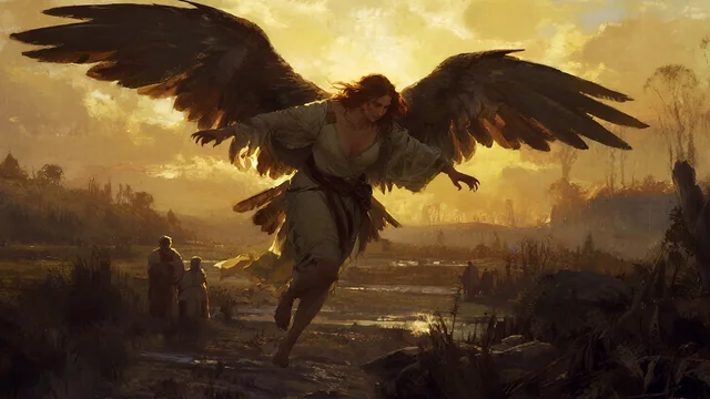 Illustration for Rev 12:14: Strong Wings- Strong Help!