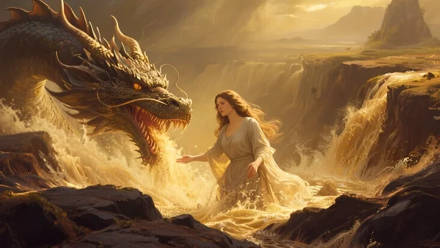 Illustration for Rev 12:16: Persecution Swallowed Up!
