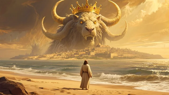 Illustration for Rev 13:1: Nations Rise Against Jesus!