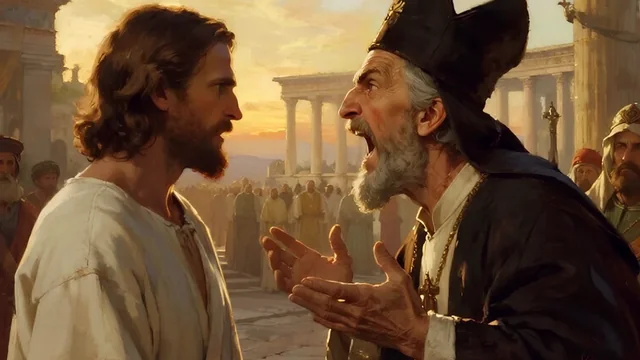 Illustration for Rev 13:5: They Blasphemed Jesus!