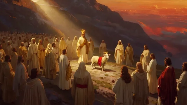 Illustration for Rev 14:1: Jesus Kingdom, His Redeemed!