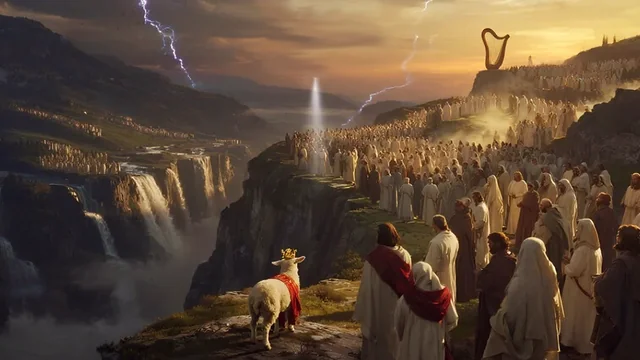 Illustration for Rev 14:2: Heaven Declare Glory!