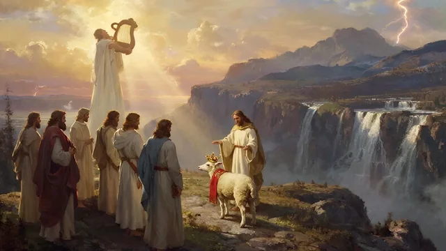 Illustration for Rev 14:2: Heaven Declare Glory!