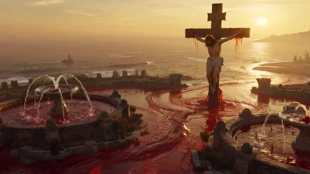 Illustration for Rev 16:4: Jesus Blood Effects all Life- Great and Small