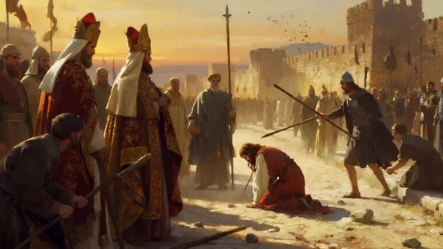 Illustration for Rev 16:6: The Old Rejected God-Jesus brings New Life!