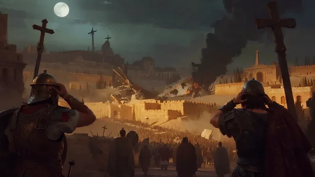 Illustration for Rev 16:20: Kingdoms of the World Fell!