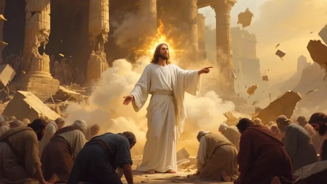 Illustration for Rev 18:4: Repent and Be Saved!