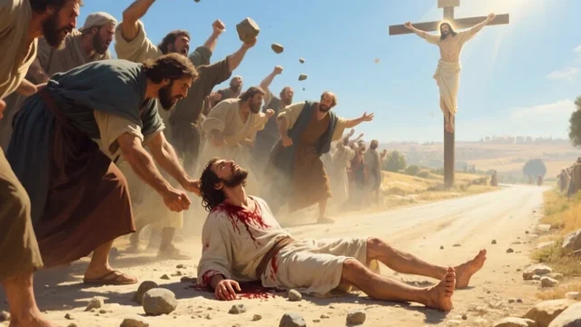 Illustration for Rev 18:24: The Prophets blood calls