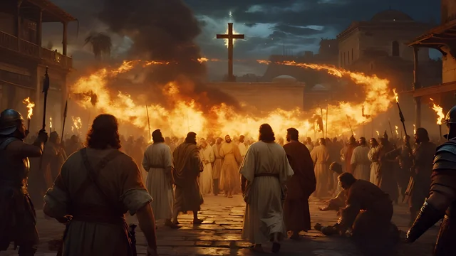 Illustration for Rev 20:9: Baptism of Holy Spirit -the Final Blow!