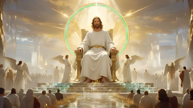 Illustration for Rev 20:11: Jesus Throne Owner-The Door Open!