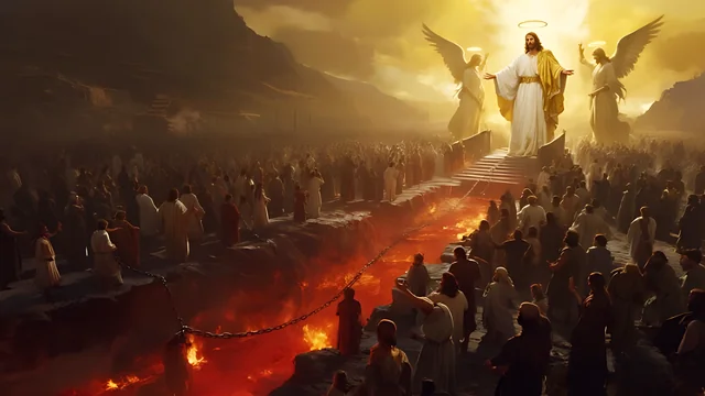 Illustration for Rev 20:13: Jesus is Judgment!
