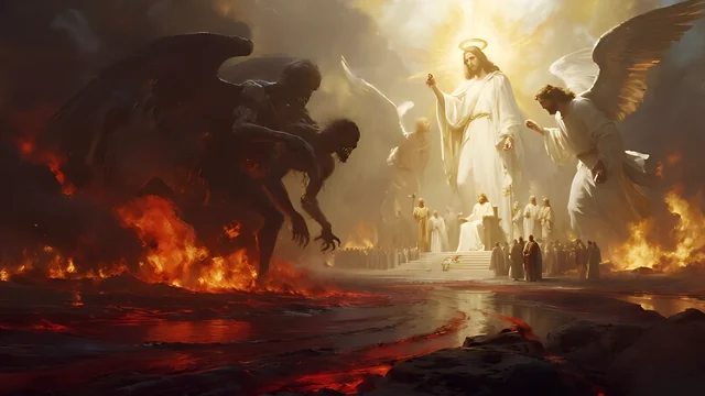 Illustration for Rev 20:14: Death and Hell New Owner!