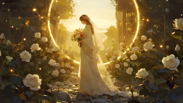Illustration for Rev 21:10: . Reveal Gods Kingdom – The Bride to Reign!