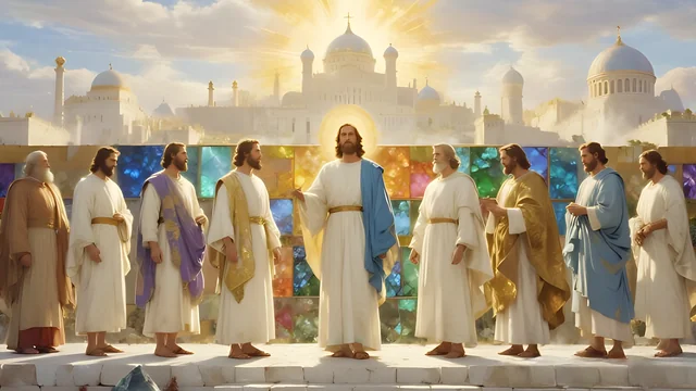 Illustration for Rev 21:14: Unified and Eternal!