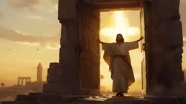 Illustration for Rev 21:27: The Saved in Jesus can only Enter!